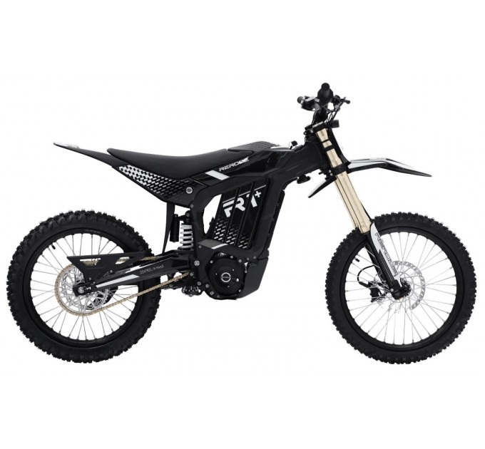 Велосипед 19"/18" ReRode R1+ 72V 40Ah 2500W 2026 чорний з білим