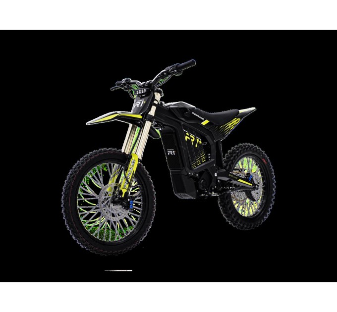 Велосипед 19"/18" ReRode R1+ 72V 40Ah 2500W 2026 чорний з жовтим