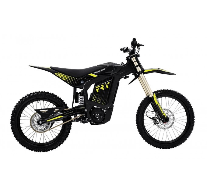 Велосипед 19"/18" ReRode R1+ 72V 40Ah 2500W 2026 чорний з жовтим