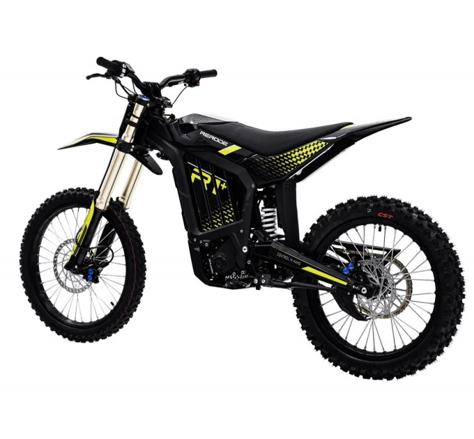 Велосипед 19"/18" ReRode R1+ 72V 40Ah 2500W 2026 чорний з жовтим