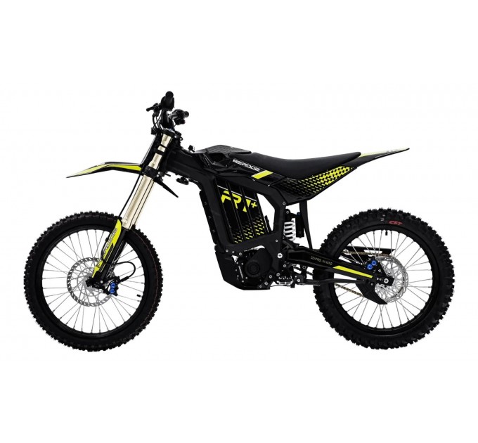 Велосипед 19"/18" ReRode R1+ 72V 40Ah 2500W 2026 чорний з жовтим