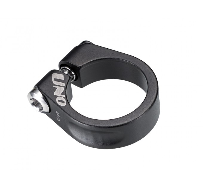 Хомут п/сід 31.8мм під шестигранник Kalloy "UNO" SC-203 чорний