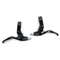 Гальмівні ручки Tektro 319AC на 2.5 пальця алюміній, чорний