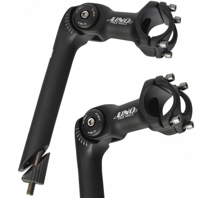 Винос керма UNO AL-828 1" регульований чорний