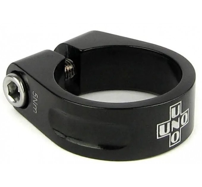 Хомут підсидільний UNO SC-200 31,8мм під болт, чорний