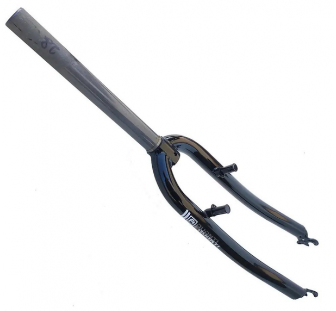 Вилка 28" Avanti 1" різьбова чорна