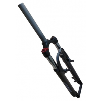 Вилка 27,5" Avanti AV-125-MLO 1-1/8" A-Head Disk, локаут, чёрная