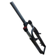 Вилка 27,5" Avanti AV-125-MLO 1-1/8" A-Head Disk, локаут, чёрная
