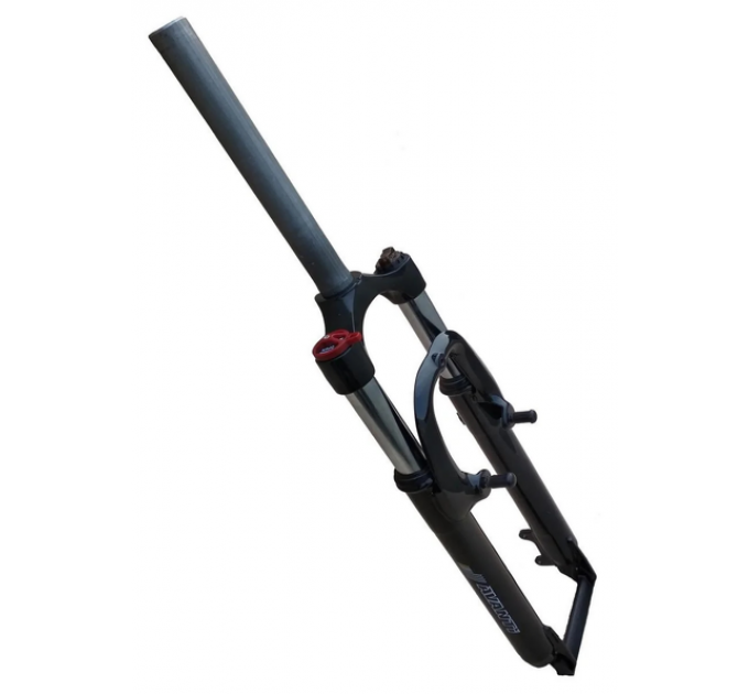 Вилка 27,5" Avanti AV-125-MLO 1-1/8" A-Head Disk, локаут, чорна Вилка 27,5" Avanti AV-125-MLO 1-1/8" A-Head Disk, локаут, чорна