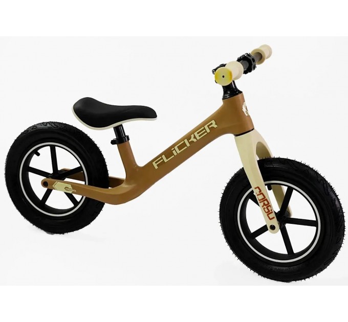 Велобіг NL 12" Corso Flicker коричневий