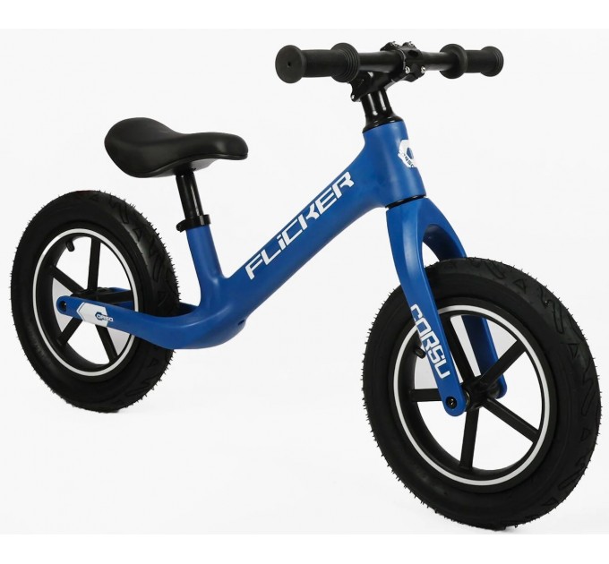 Велобіг NL 12" Corso Flicker синій