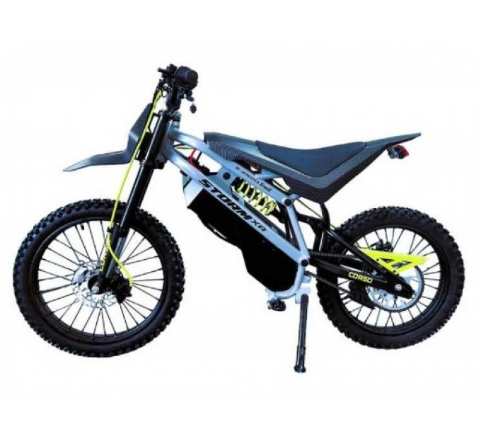 Велосипед 19"/17" Corso Storm E-2500 Trail 60V 27AH 2500W 2026 сірий