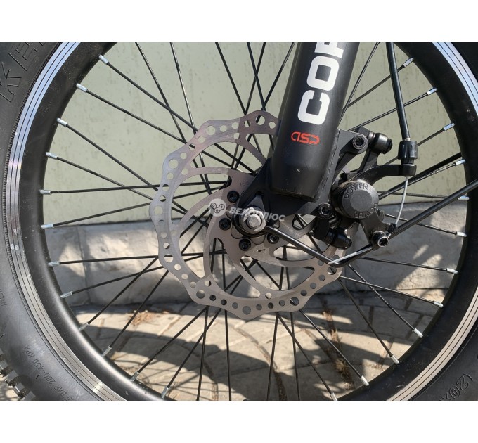Велосипед AL 20" Corso Keno 36V 10Ah 350W 2026 чорний