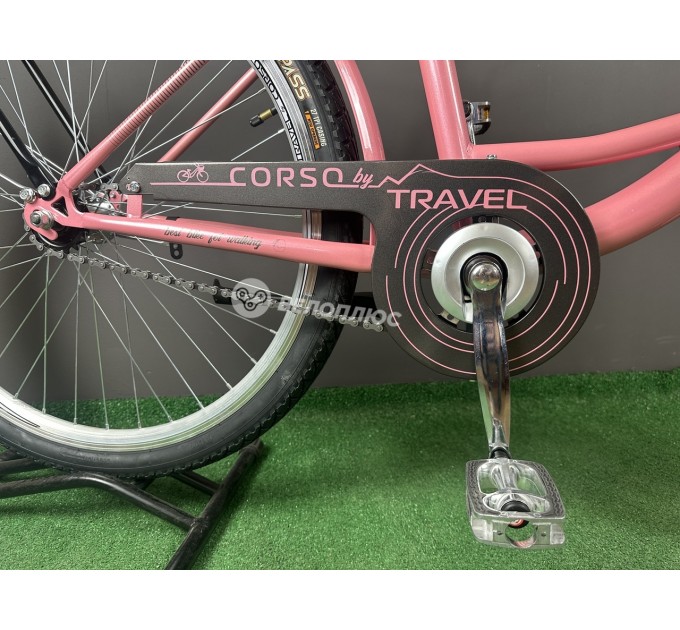 Велосипед ST 26" Corso TRAVEL 2026 рожевий