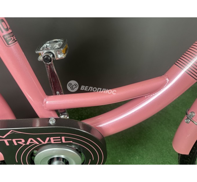 Велосипед ST 26" Corso TRAVEL 2026 рожевий