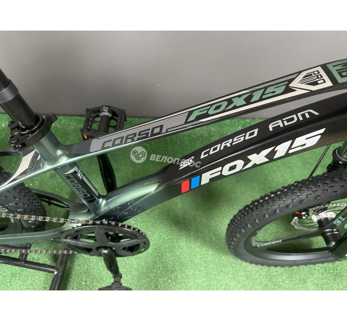 Велосипед MG 20" Corso Fox 15 2026 зелений