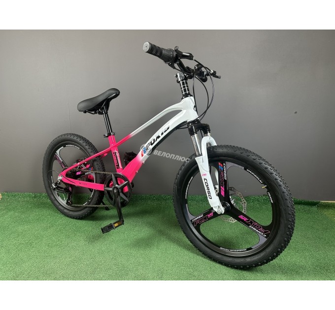 Велосипед MG 20" Corso Fox 15 2026 рожевий