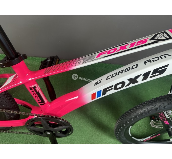 Велосипед MG 20" Corso Fox 15 2026 рожевий