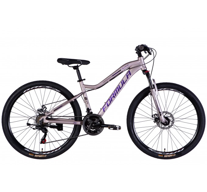 Велосипед AL 26" Formula ALPINA DD FR 2025 серебристо-фиолетовый