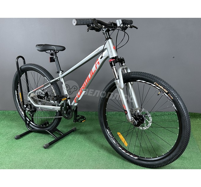 Велосипед AL 26" Formula THOR DD CS 2025 сріблясто-червоний