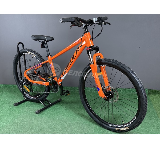 Велосипед AL 26" Formula THOR DD CS 2025 помаранчево-чорний