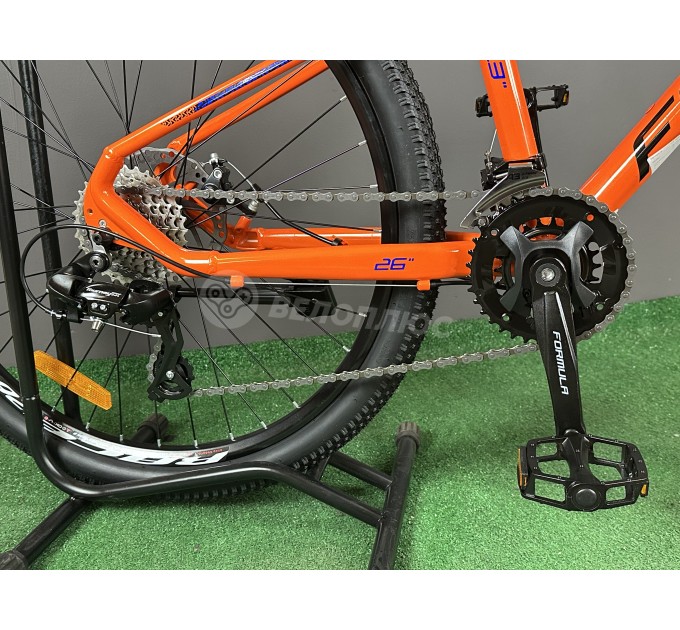 Велосипед AL 26" Formula THOR DD CS 2025 помаранчево-чорний