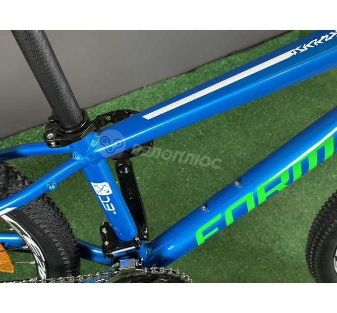Велосипед AL 26" Formula THOR DD CS 2025 сине-зеленый