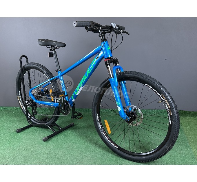 Велосипед AL 26" Formula THOR DD CS 2025 сине-зеленый
