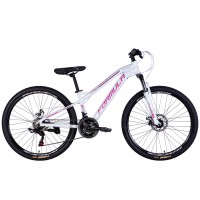 Велосипед AL 26" Formula BLACKWOOD DD FR 2025 біло-рожевий