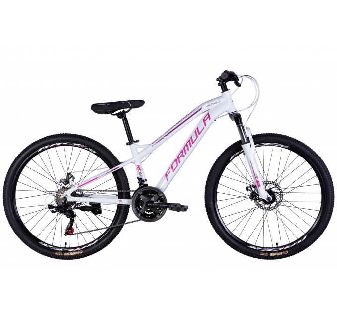 Велосипед AL 26" Formula BLACKWOOD DD FR 2025 бело-розовый