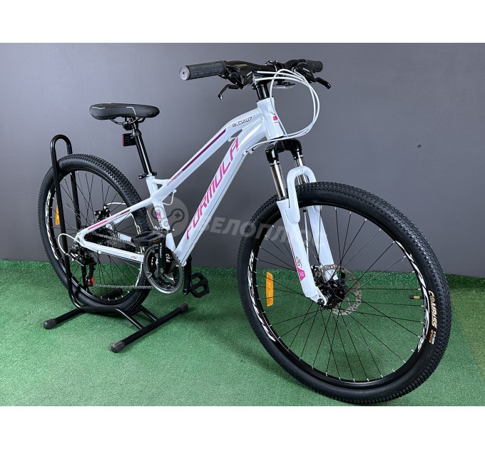 Велосипед AL 26" Formula BLACKWOOD DD FR 2025 бело-розовый