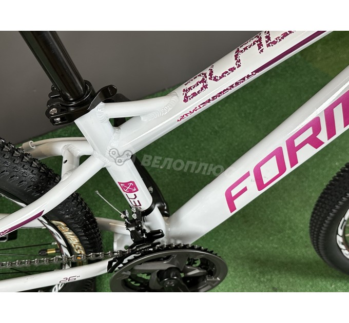 Велосипед AL 26" Formula BLACKWOOD DD FR 2025 бело-розовый