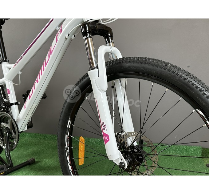 Велосипед AL 26" Formula BLACKWOOD DD FR 2025 бело-розовый