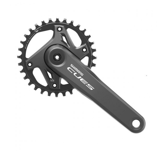 Шатуни SHIMANO FC-U6000-1, CUES, інтегрована вісь, 175мм, 32з, 9-11-шв.