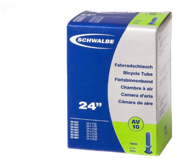 Камера Schwalbe 24" (40/62x507) AV10 40мм EK AGV