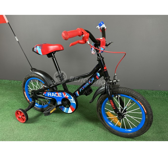 Велосипед ST 14" Formula RACE 2022 синій з червоним