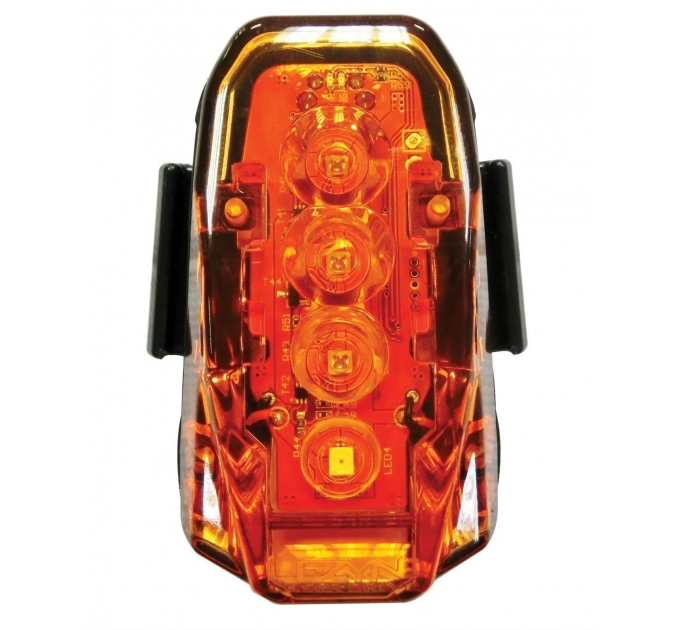 Заднє світло Lezyne LASER DRIVE REAR 250 люменів Y13 чорний