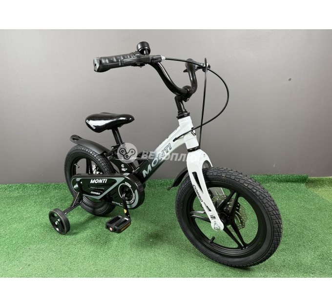 Велосипед MG 14" Corso Monti 2026 біло-чорний