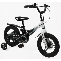 Велосипед MG 14" Corso Monti 2026 біло-чорний