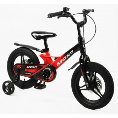 Велосипед MG 14" Corso Monti 2026 червоно-чорний