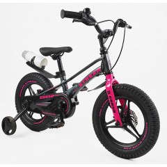 Велосипед MG 14" Corso Stream 2026 чорно-рожевий