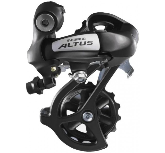 Переключатель задний SHIMANO ALTUS RD-M310-L, черный, 7-8 шв., болт