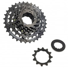 Задні зірки (касета) Shimano HG-200-7, 7-шв., коричнево-чорна, 12-32T