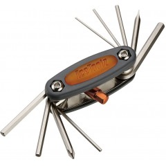 Мультитул ICE TOOLZ 97B3, 10 інструментів, сірий