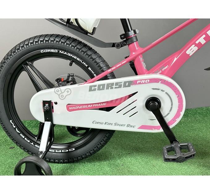 Велосипед MG 18" Corso STREAM 2025 розово-белый