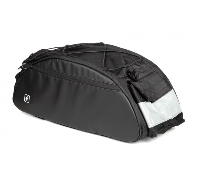 Сумка на багажник Sahoo 142092, чорна