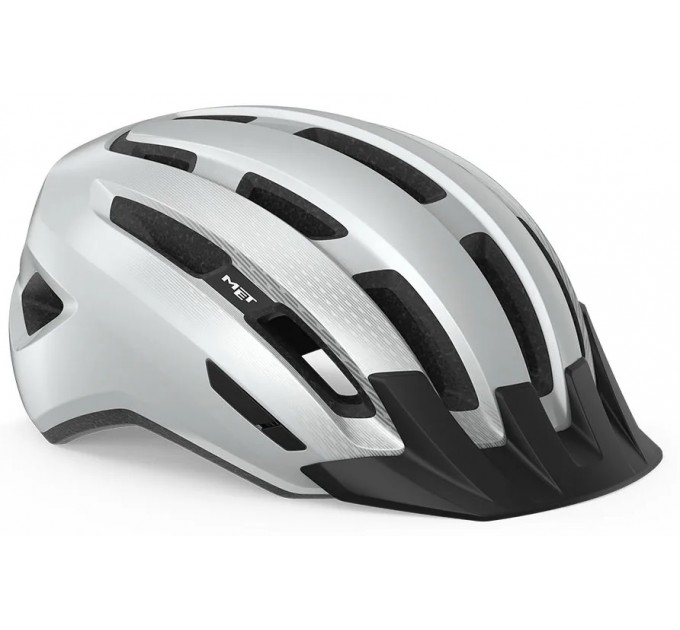 Шолом MET DOWNTOWN CE WHITE | GLOSSY