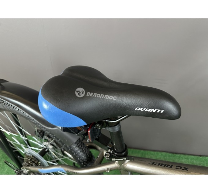 Велосипед 24" Avanti RAPID DISK 2026 сірий з чорним