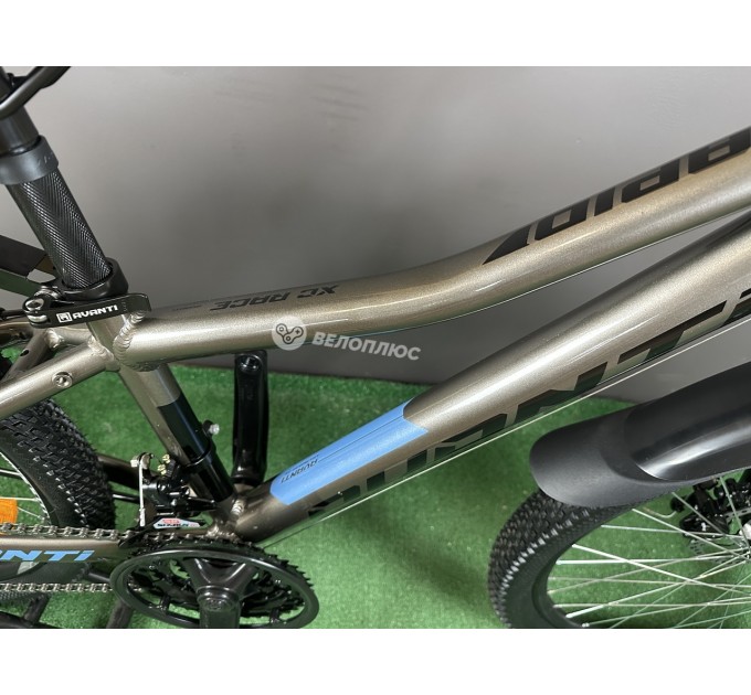 Велосипед 24" Avanti RAPID DISK 2026 сірий з чорним