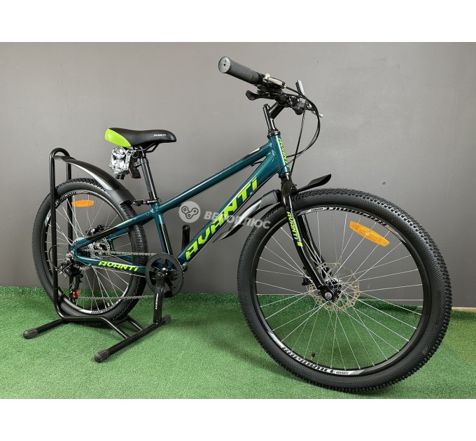 Велосипед 24" Avanti RIDER 2026 зелений із чорним